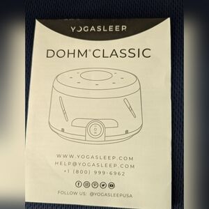 Dohm Classic Yogasleep, The Original White Noise Machine